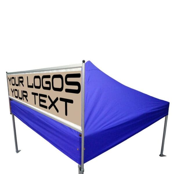 Printed Sky Banner Your Logo Here