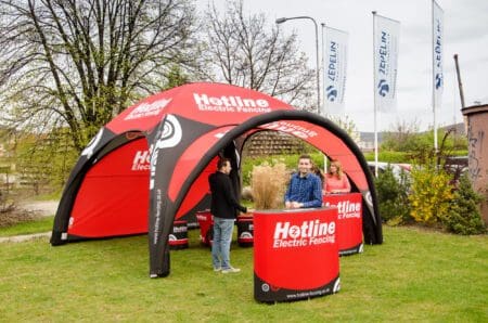 AXION SQUARE Inflatable tents image