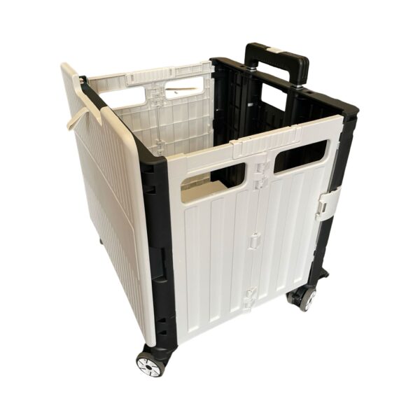 Premium Pack & Go Folding Trolley Handle Down